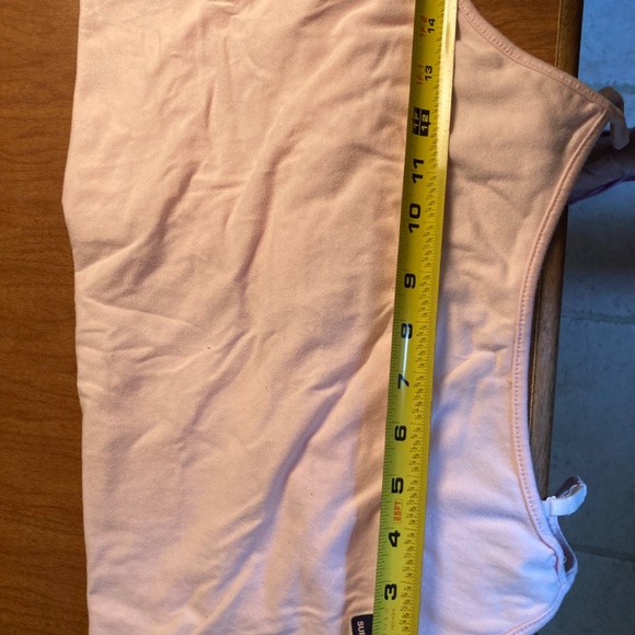 NWT Gap Pink Stretch Cami with Shelf Bra Support System Size L Large - Picture 3 of 4